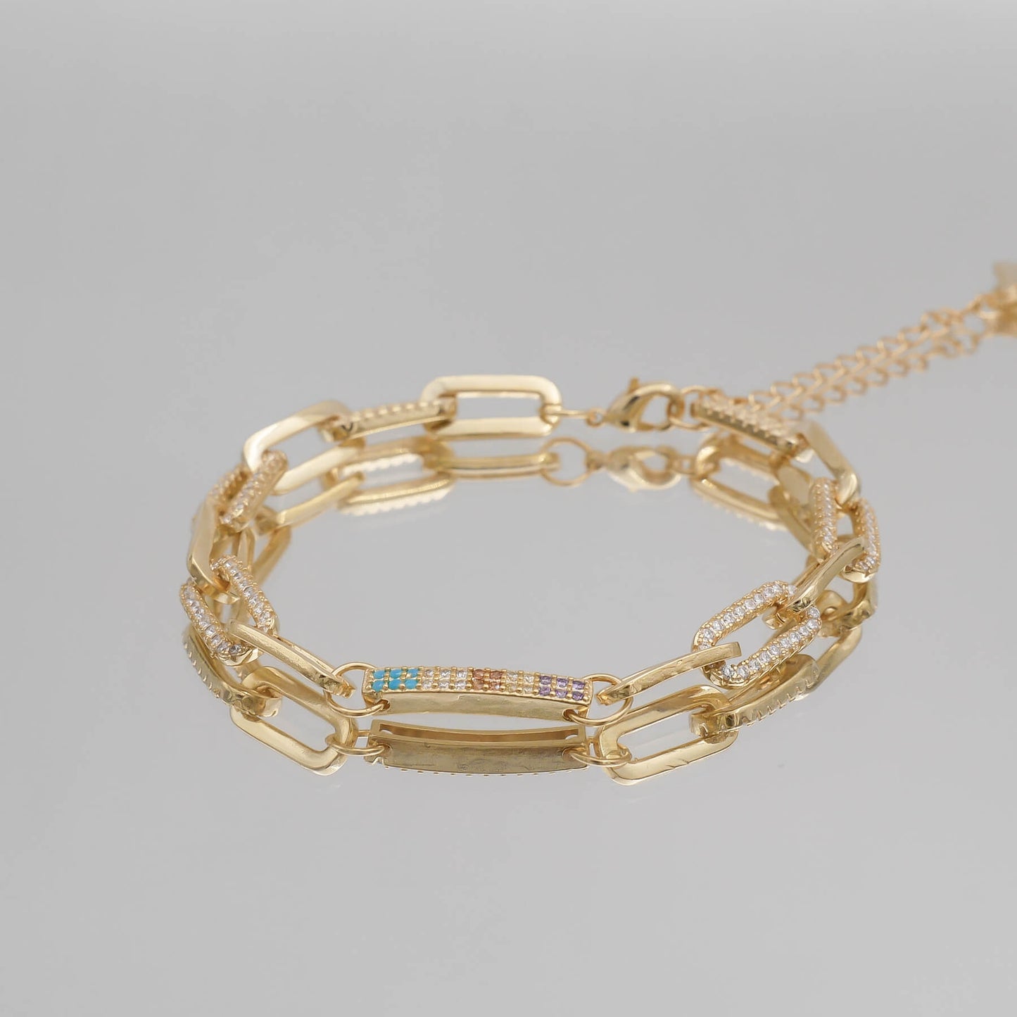 Joelle Paperclip Bracelet