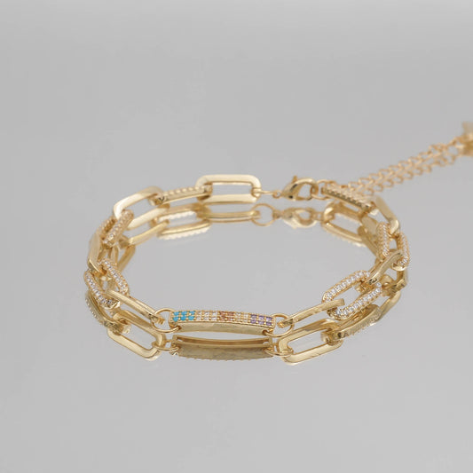 Joelle Paperclip Bracelet