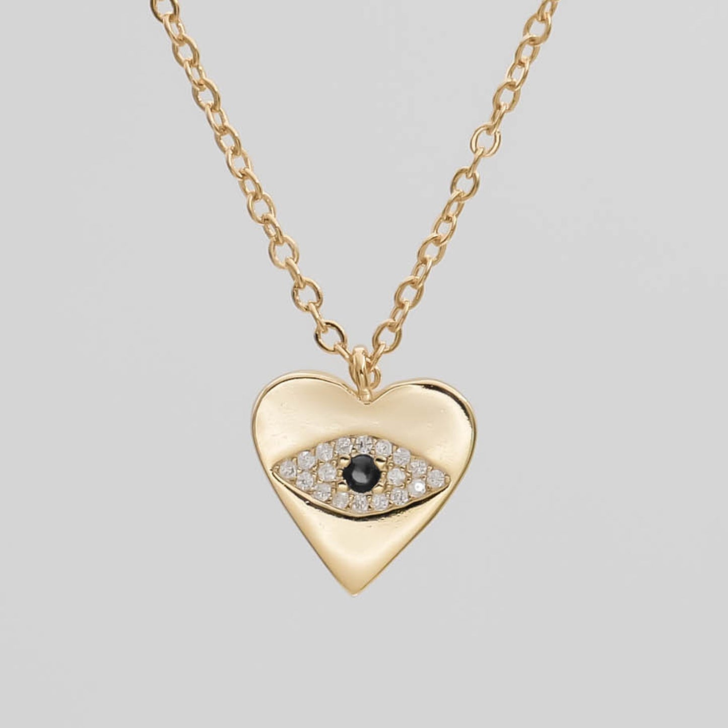 Horus Eye Heart Necklace