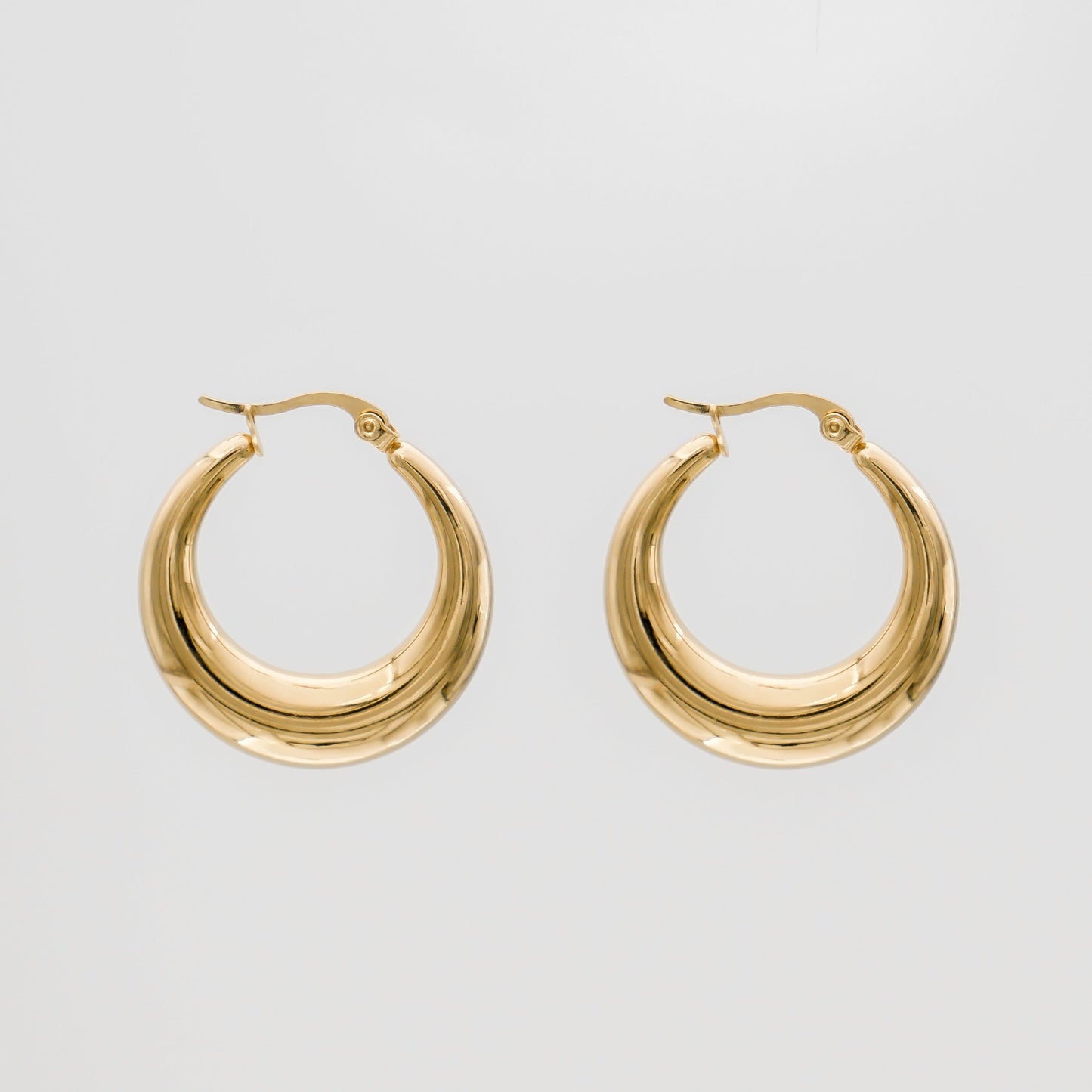 Lina Hoop Earrings | Gold