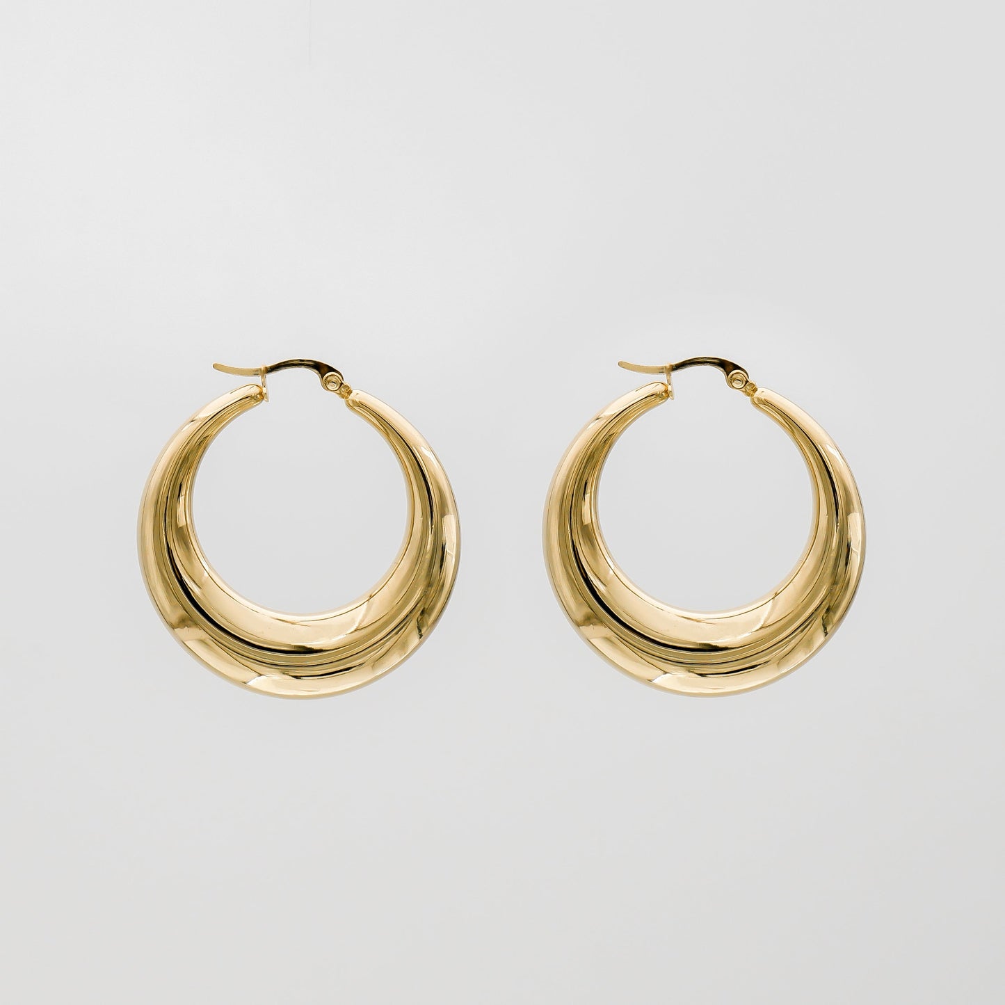Lina Hoop Earrings | Gold