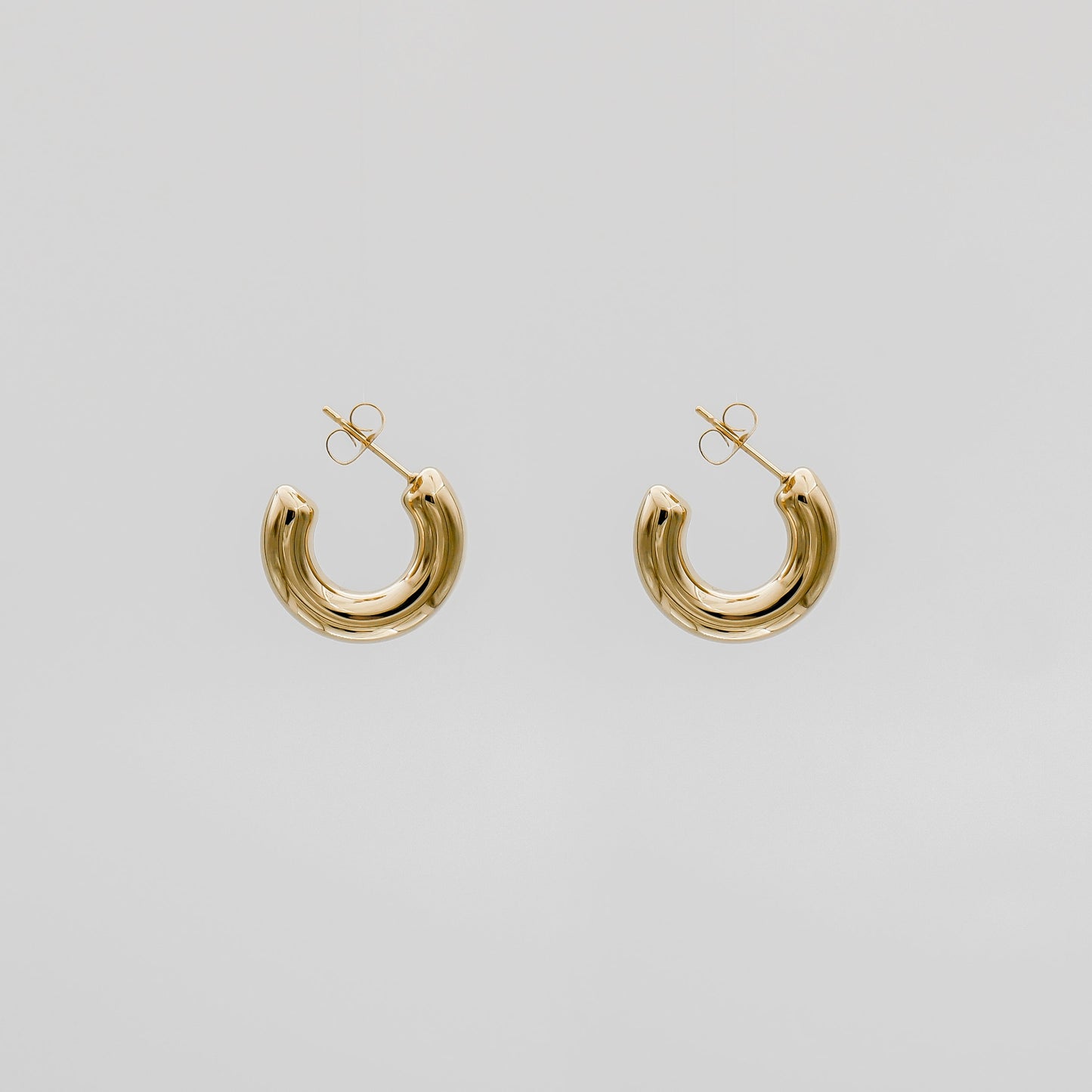 Gold Mini Chunky Hoops