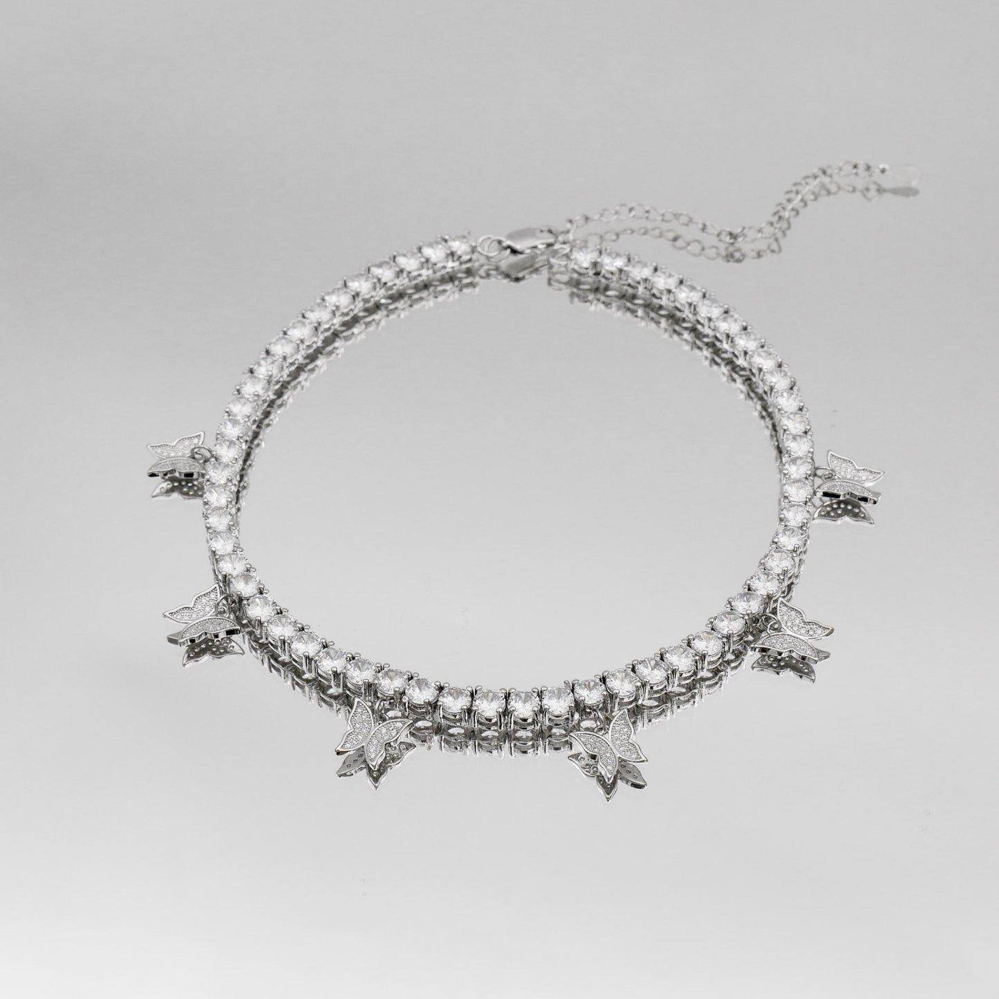 Icy Butterfly CZ Choker | PRYA™