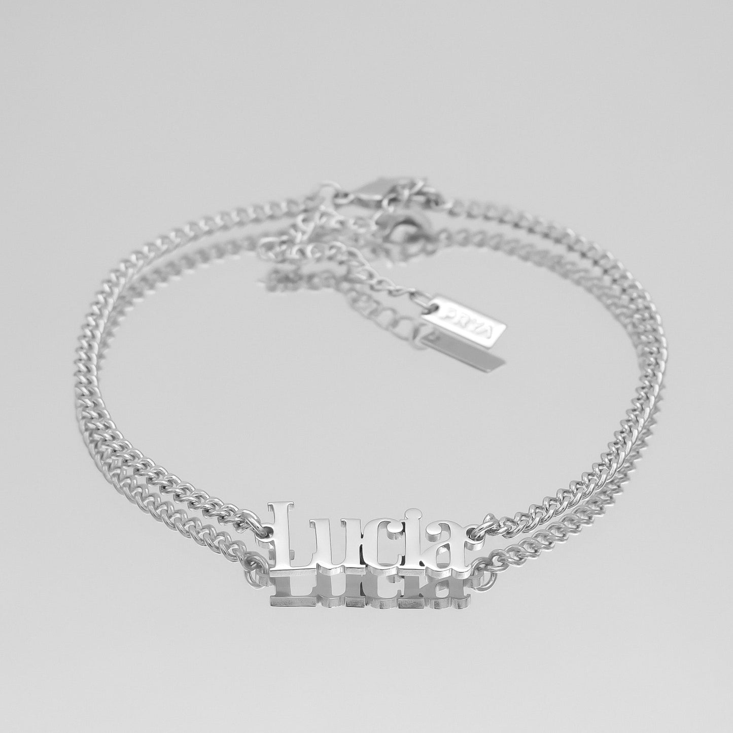 Manhattan Custom Name Anklet