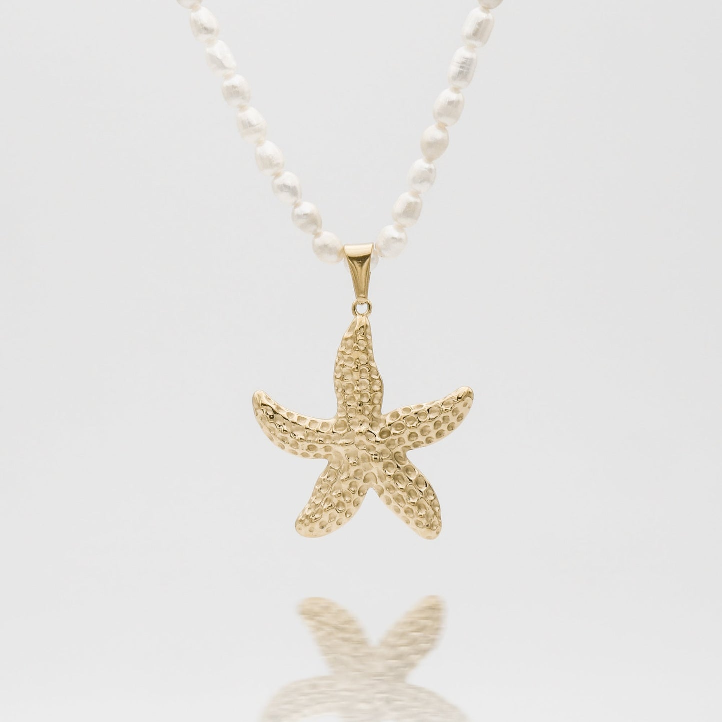 Ariel Starfish Pearl Necklace