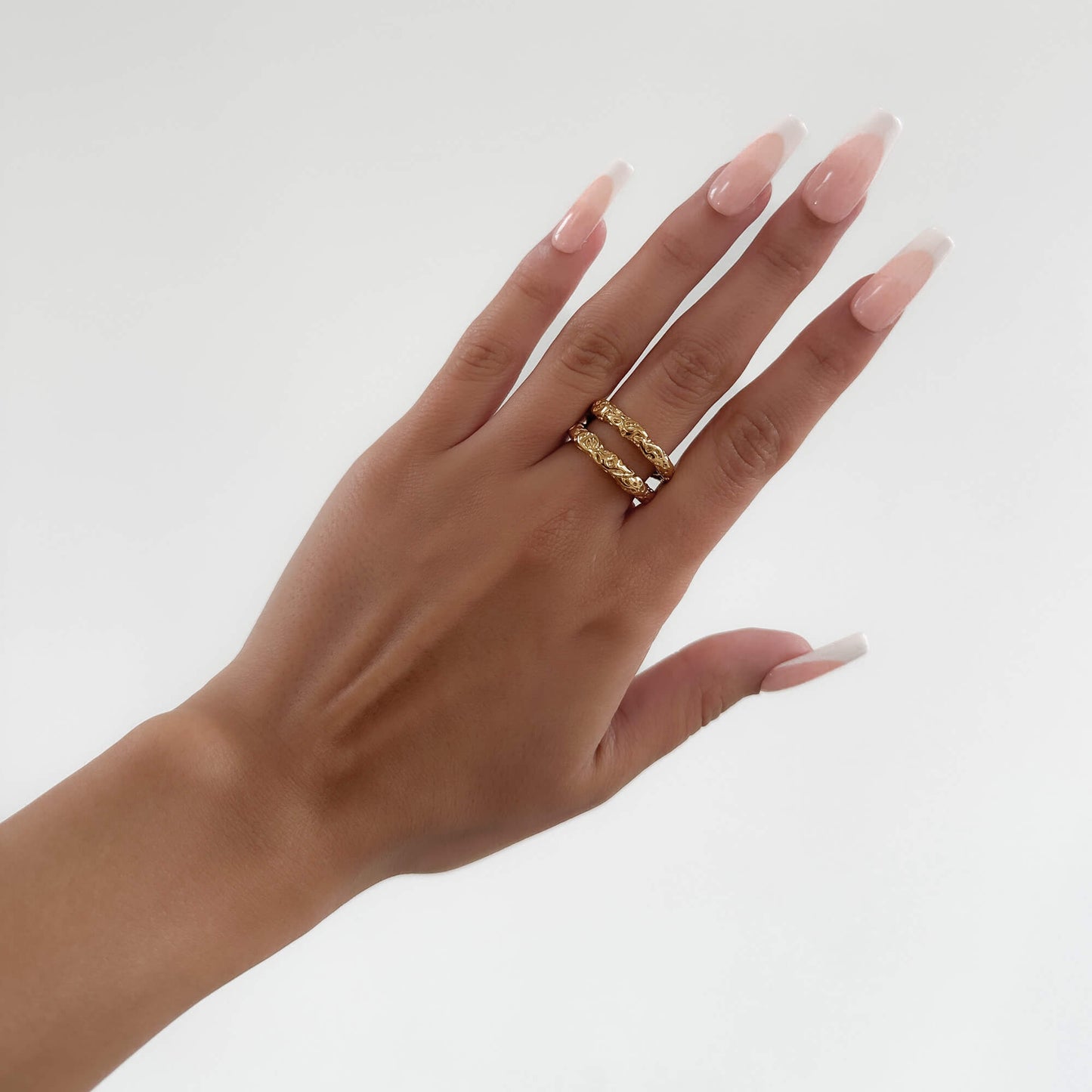 Luciana Double Band Ring