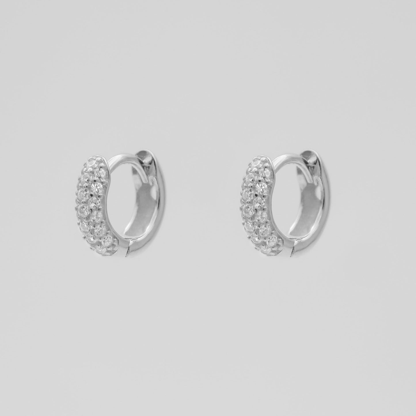 Lori CZ Huggie Earrings