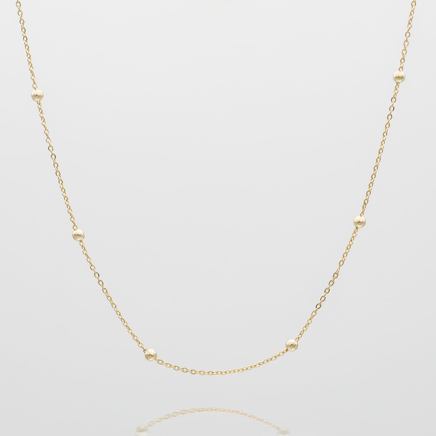 Sphere Beaded Necklace