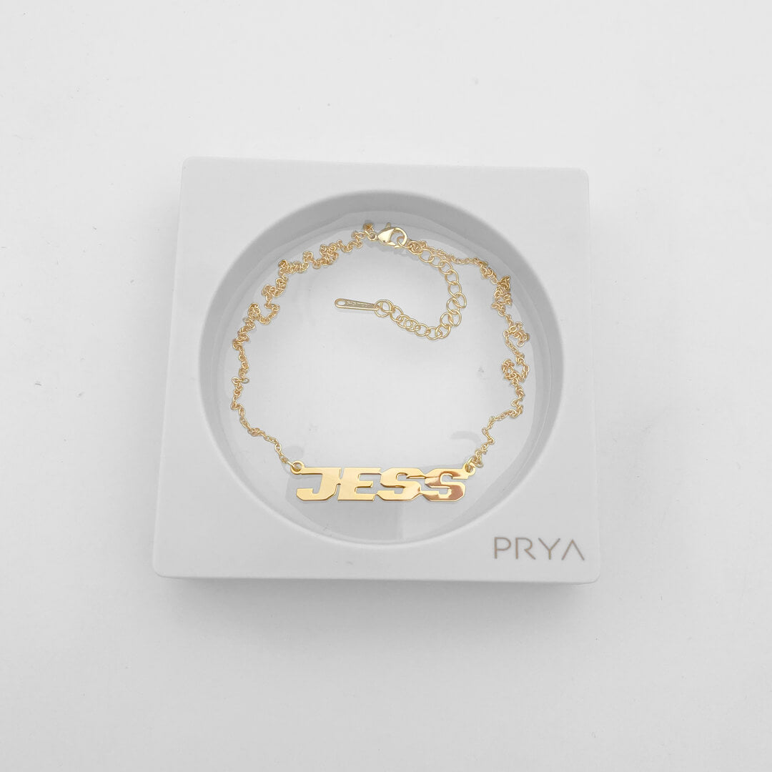 Action Custom Name Necklace