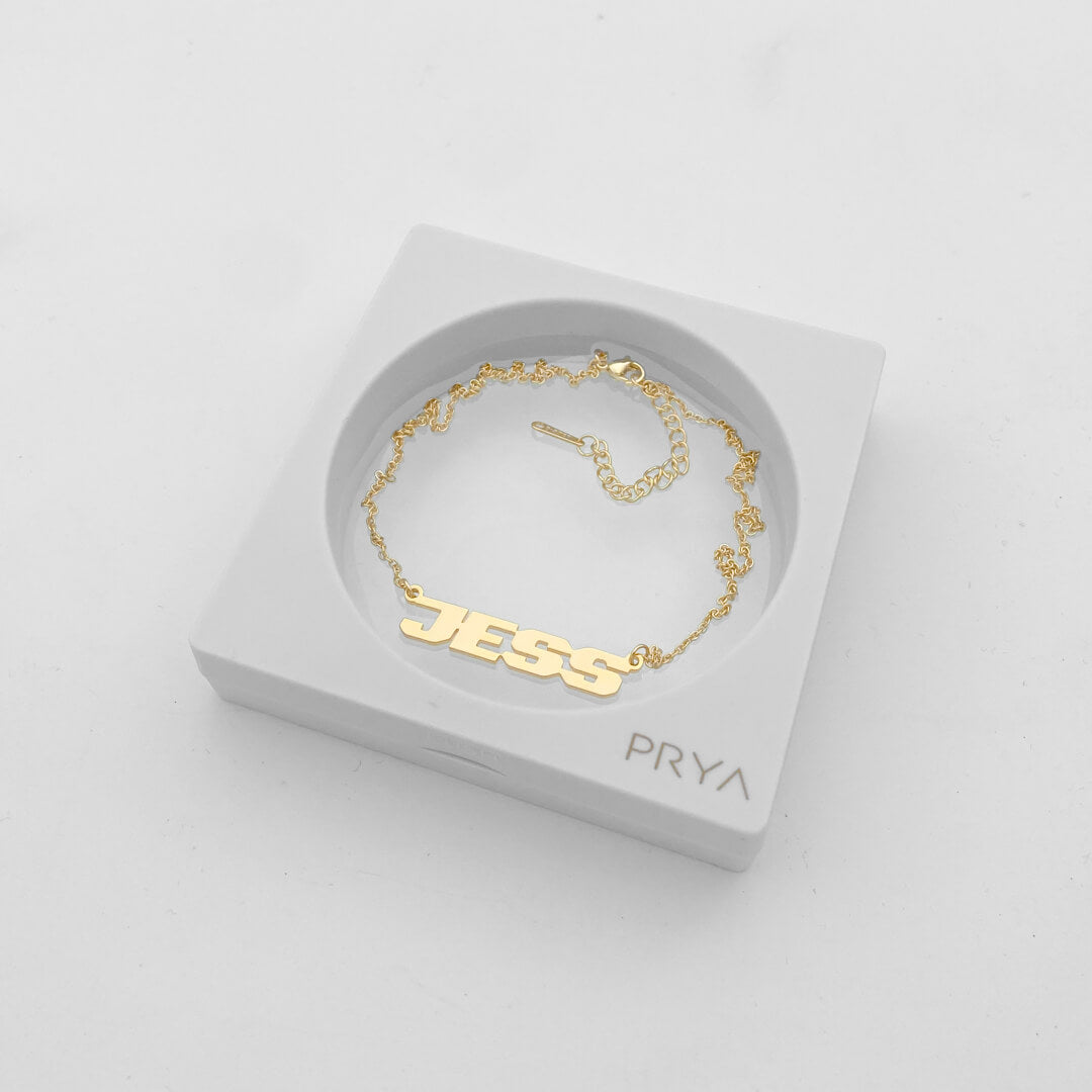 Action Custom Name Necklace