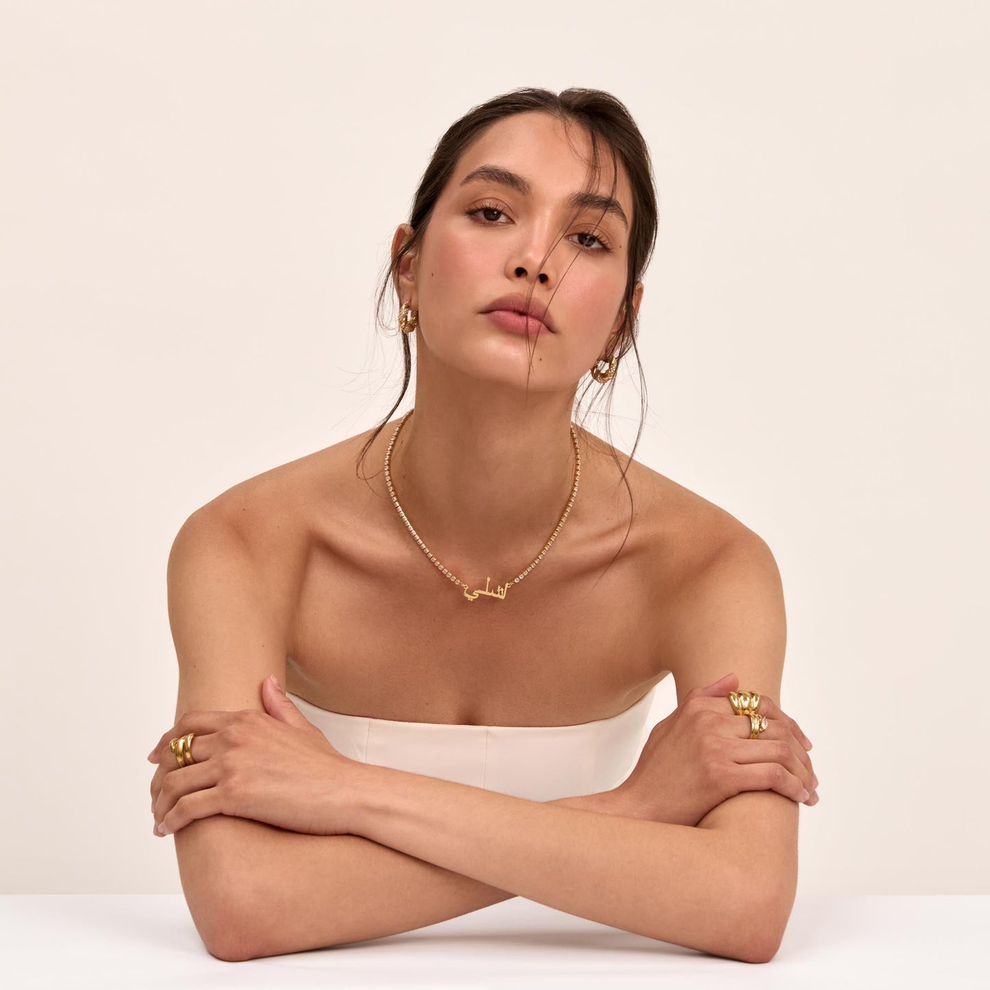 ICY Arabic Name Necklace