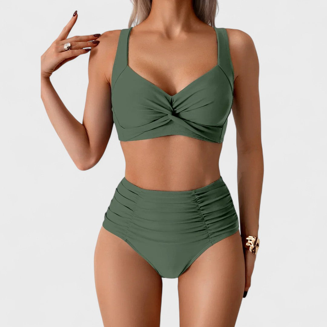 Freyo - Bikini a fascia con volant