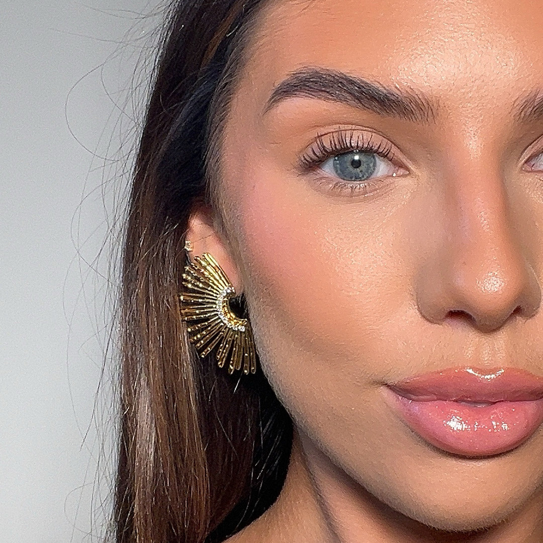 Solana Fan Earrings