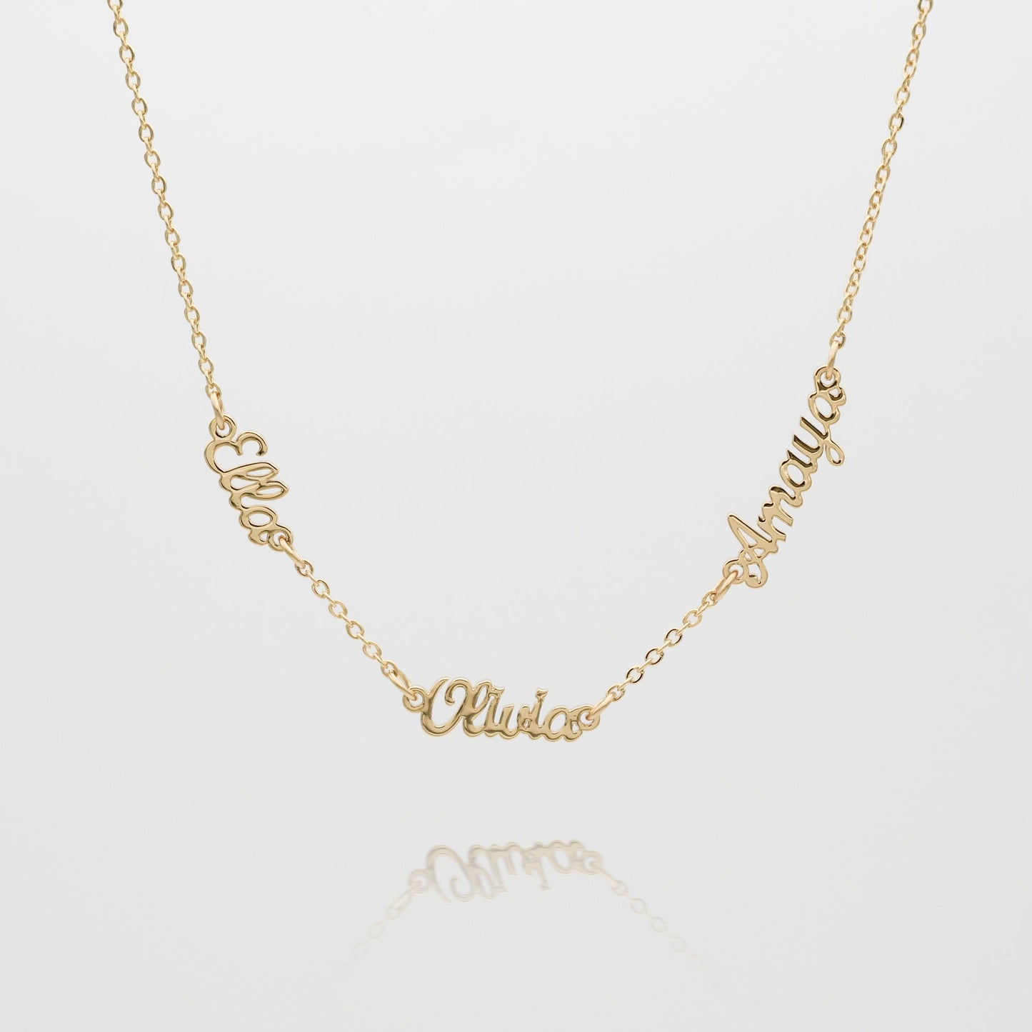 Miami Multiple Name Necklace