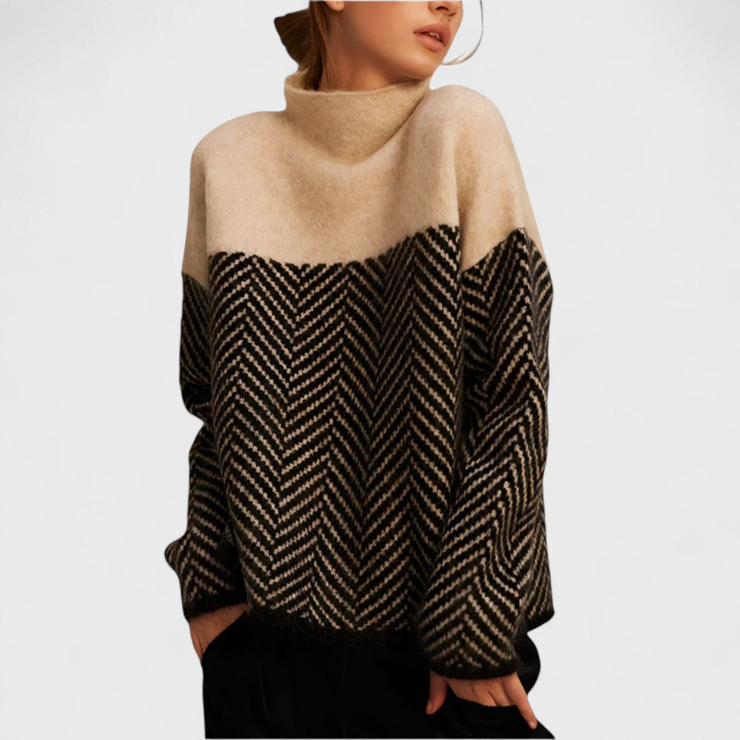 Adelie - Dolcevita premium in maglia pregiata