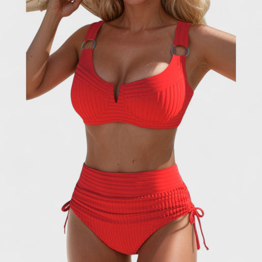 Laluna - Set bikini seducente con slip a vita alta