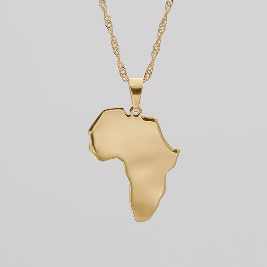 Africa Gold Filled Necklace