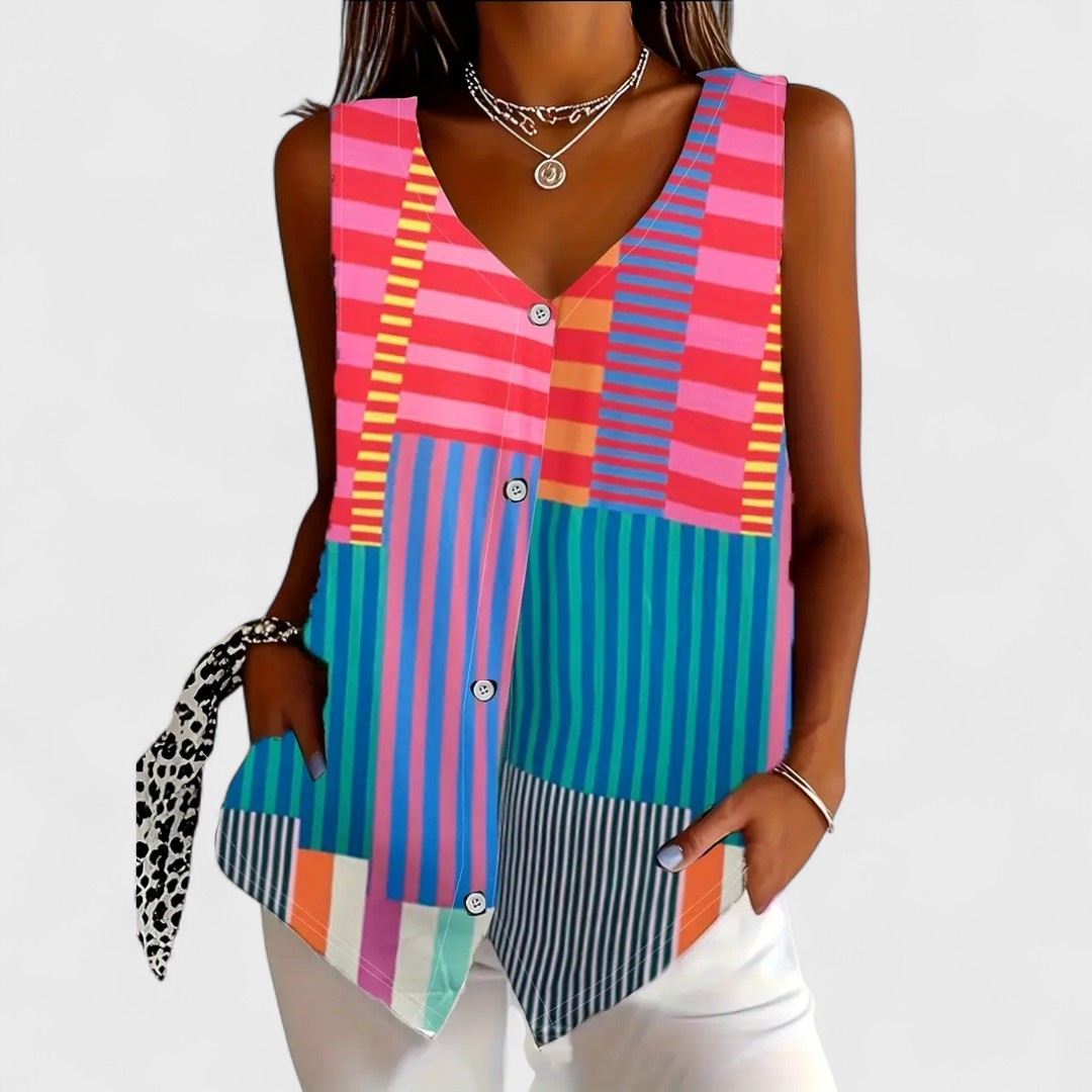 Moon - Camicetta dal motivo intramontabile