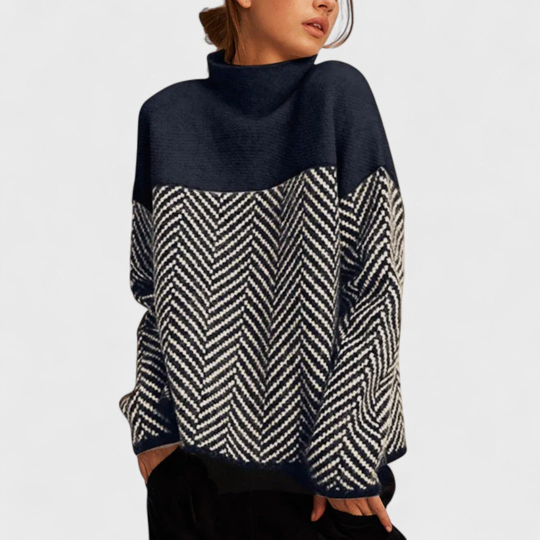Adelie - Dolcevita premium in maglia pregiata