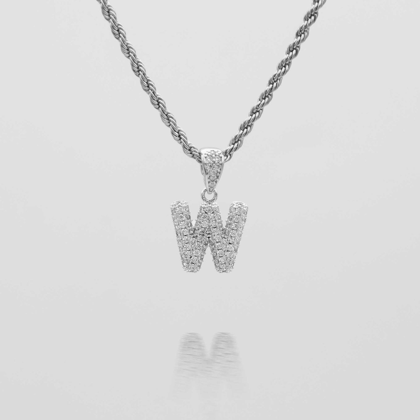 ICY Mini Bubble Initial Necklace