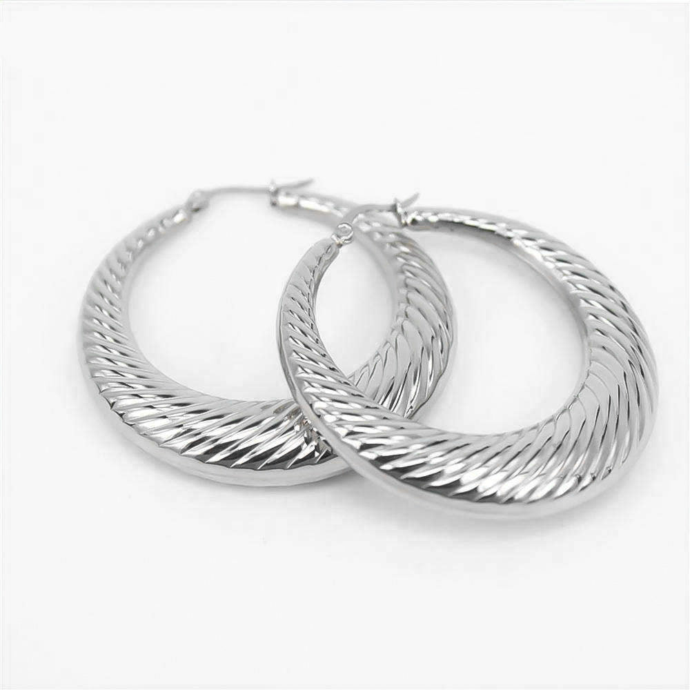 Julia Silver Hoops
