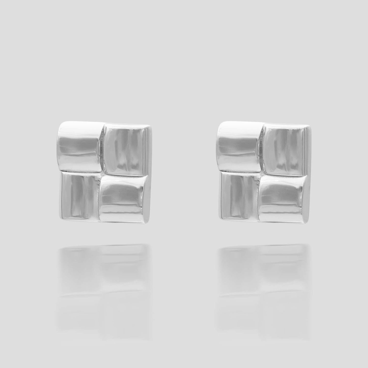 Kia Square Earrings