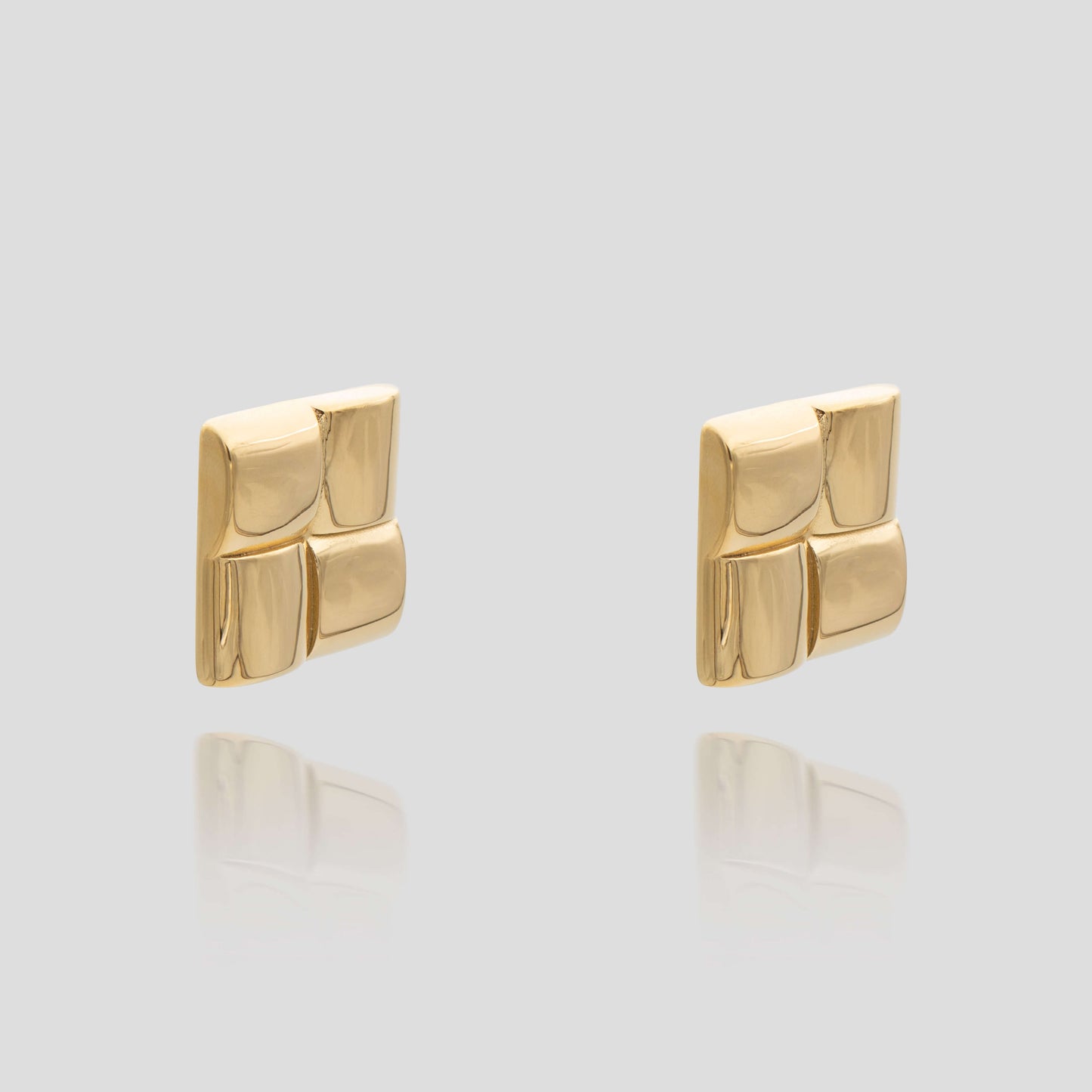 Kia Square Earrings