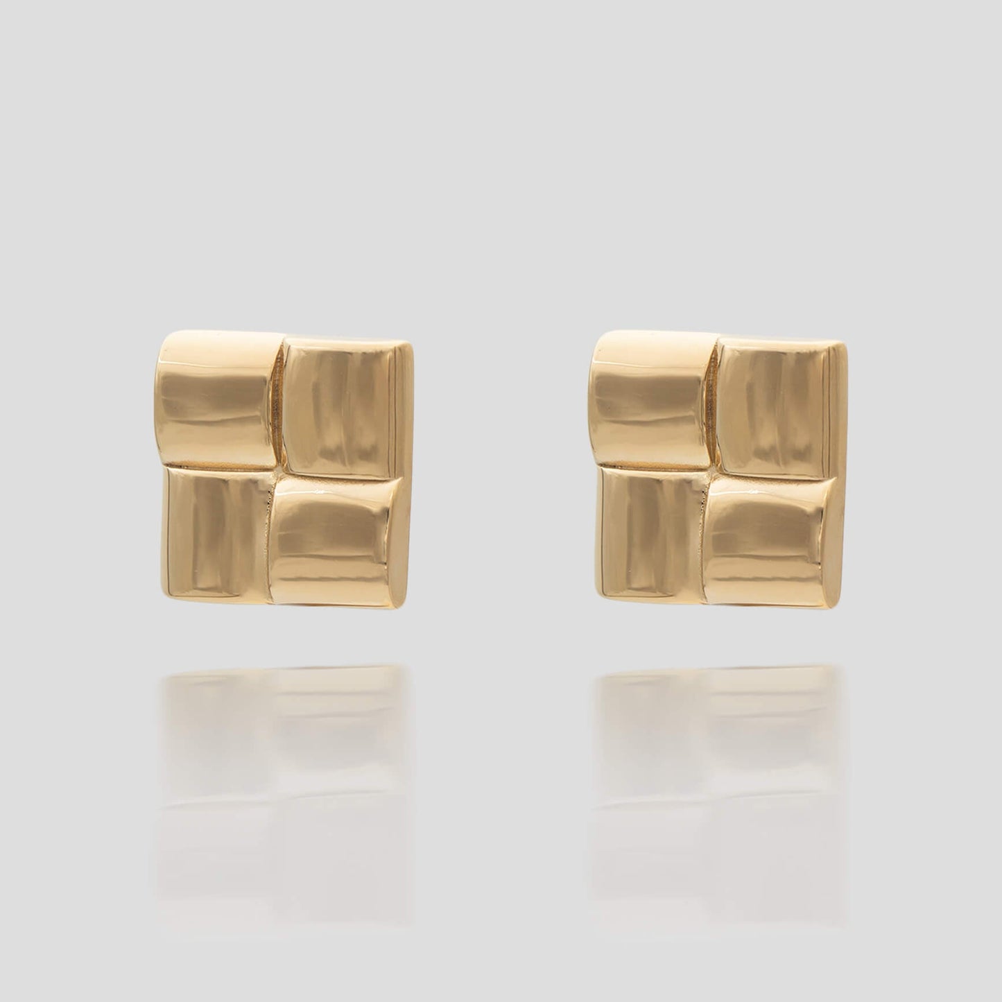 Kia Square Earrings