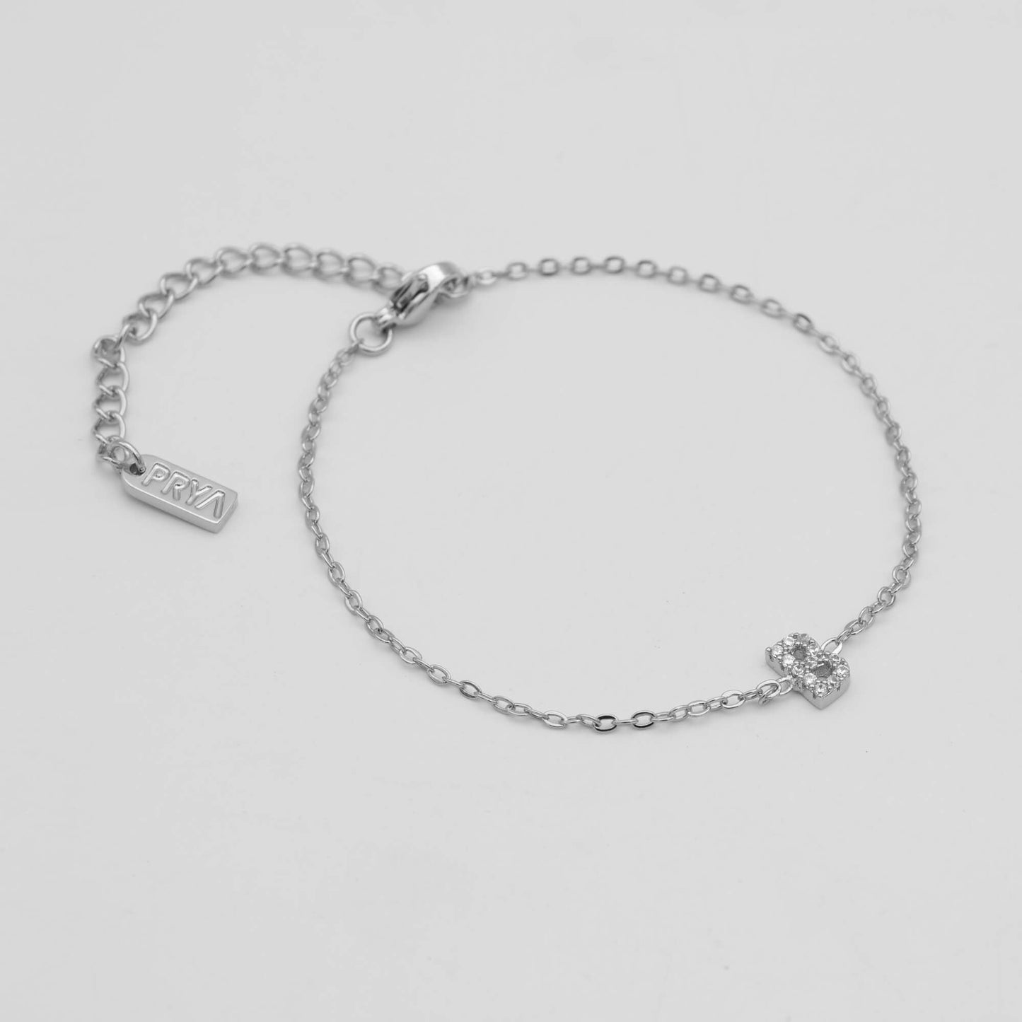 Lana icy initial bracelet