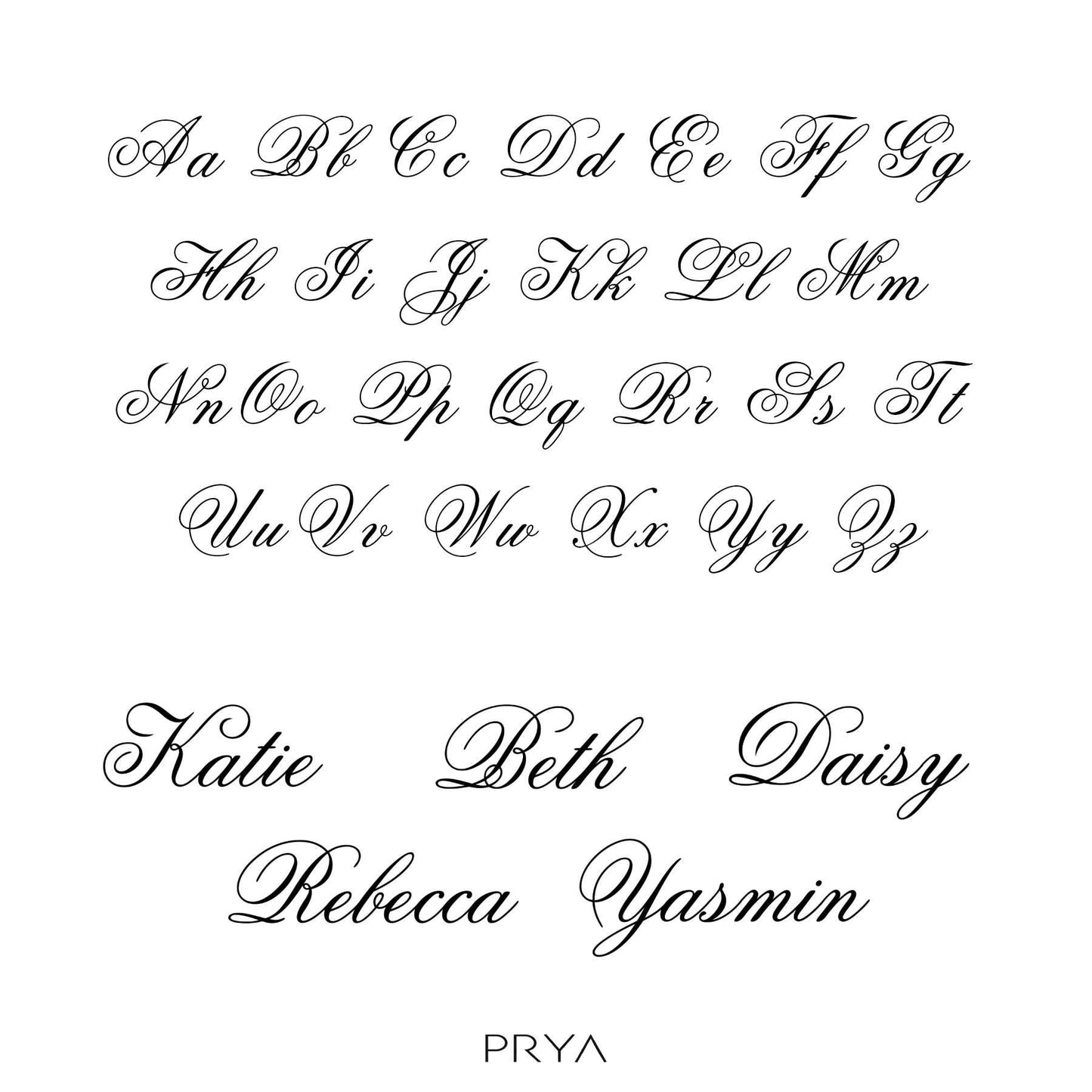 Paris Personalised Name Anklet