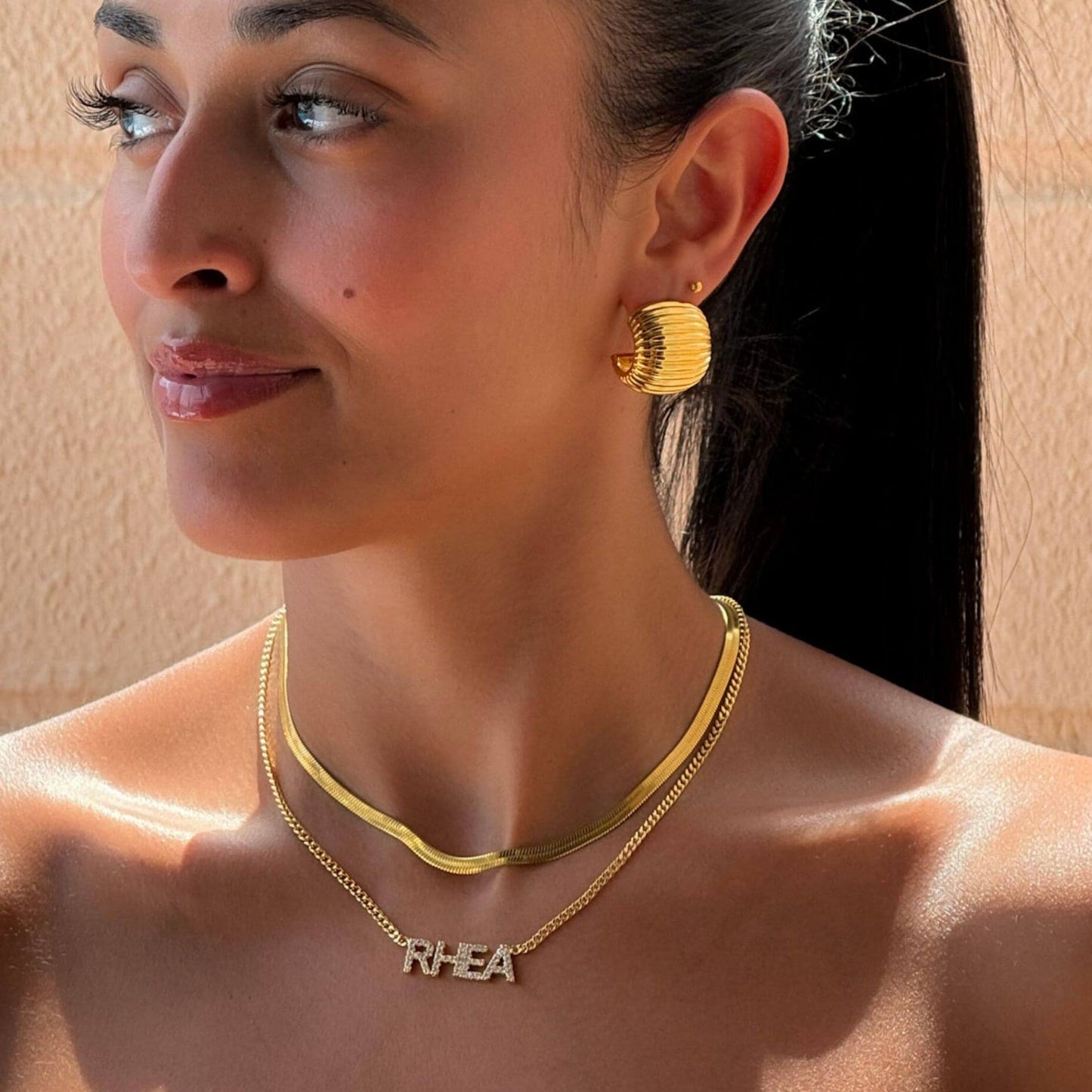 Raisa Ribbed Earrings